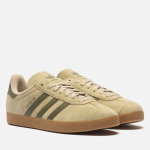 кроссовки adidas Gazelle (KJ7683) бежевого цвета