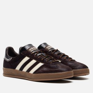 кроссовки adidas x Wales Bonner Gazelle Pony (KK3640) коричневого цвета