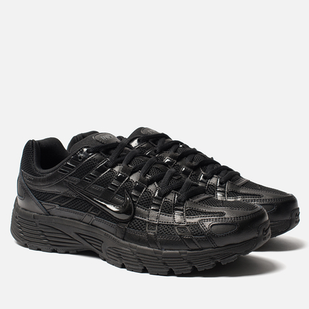 кроссовки Nike Wmns P-6000 (KROSSOVKI-NIKE-P-6000-BLACK-BLACK) черного цвета